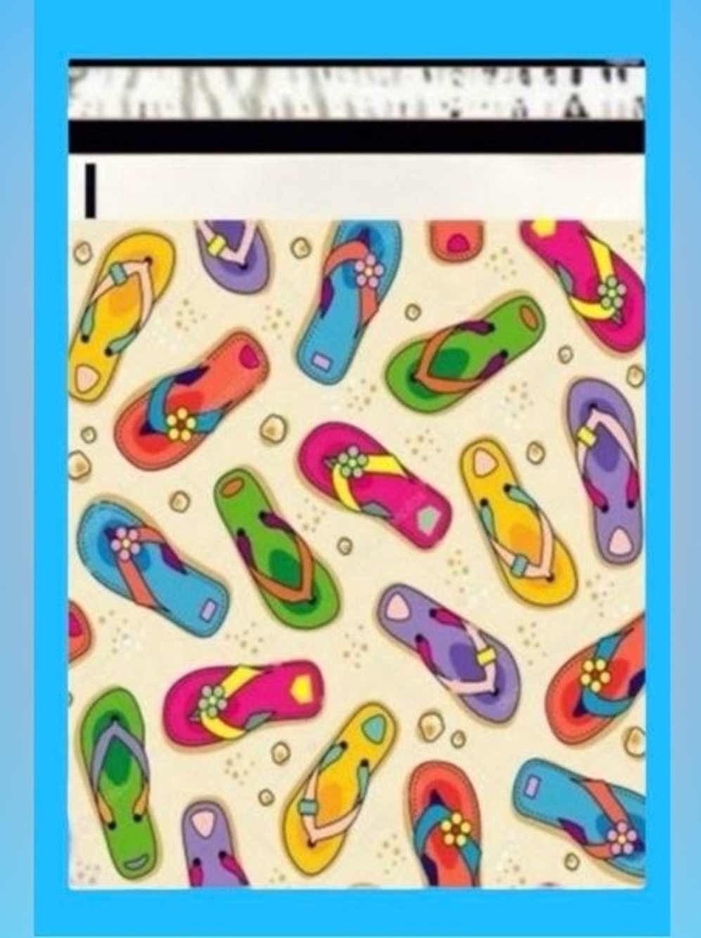 10x13 (20) Flip flop Polymailers